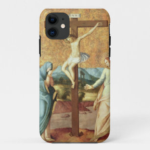 De Kruisiging met de Maagd en St Johannes de Ev iPhone 11 Hoesje
