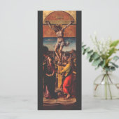 De Kruisiging naar Carlo Crivelli Heilige Kunst (Staand voorkant)