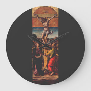 De Kruisiging naar Carlo Crivelli Heilige Kunst Grote Klok