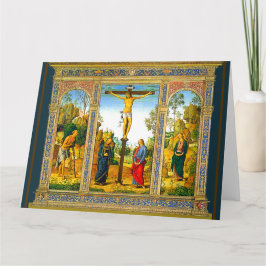 De kruisiging van Christus Kaart