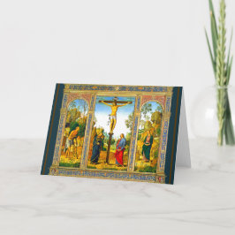 De kruisiging van Christus Kaart