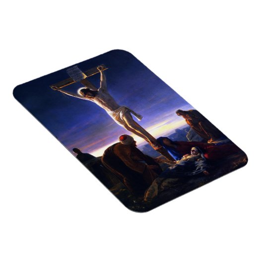 De kruisiging van Jezus. beeldende kunst Magneet (Rechterzijde)