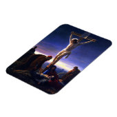 De kruisiging van Jezus. beeldende kunst Magneet (Linkerzijde)