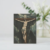 De kruisiging van Jezus Briefkaart (Staand voorkant)