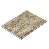 De kruisiging van Jezus Christus Notitieboek (Linkerzijde)