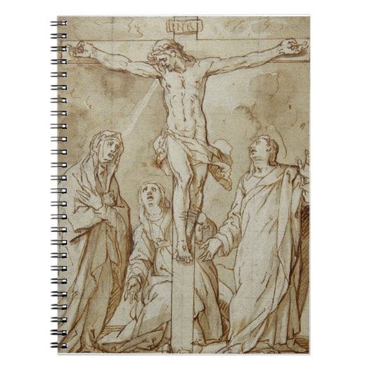 De kruisiging van Jezus Christus Notitieboek (Voorkant)
