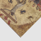 De kruisiging van Jezus door Fra Angelico Tissuepapier (Detail)