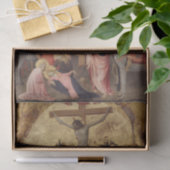 De kruisiging van Jezus door Fra Angelico Tissuepapier (Geschenk)