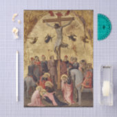 De kruisiging van Jezus door Fra Angelico Tissuepapier (Craft)