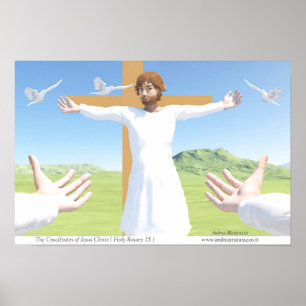 De Kruisiging van Jezus Poster