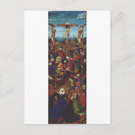 De kruisiging van Van Eyck Briefkaart
