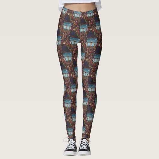 De kruisiging van Van Eyck Leggings (Voorkant)