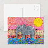 De kruising briefkaart (Voorkant / Achterkant)