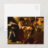 De kruising met Thorns door Caravaggio (1602-1604) Briefkaart (Voorkant / Achterkant)