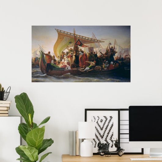 De kruising van de Bosphorus Poster (Thuiskantoor)