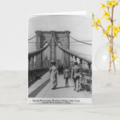De Kruising van de Brug van Brooklyn Kaart (Gele Bloem)