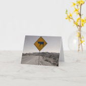 De Kruising van de ezel Kaart (Gele Bloem)