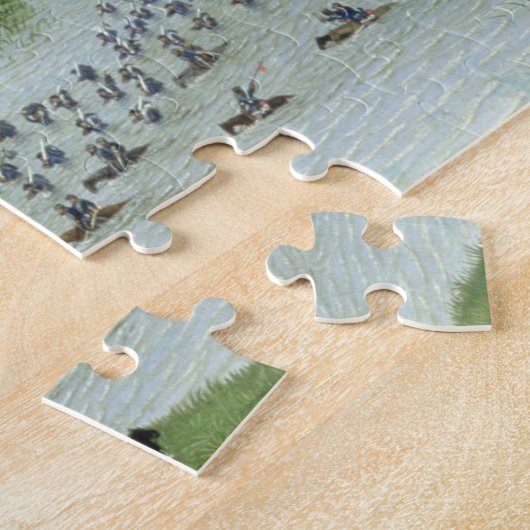 De kruising van de San Joaquin, Paraguay, 1865 Legpuzzel (Zijkant)