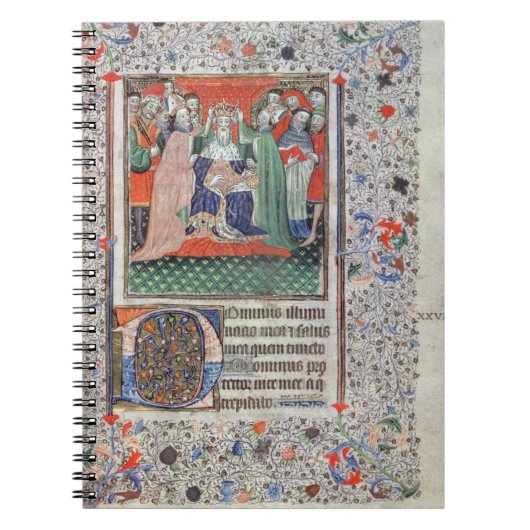 De kruising van Henry VI (1421-71) in Westminster, Notitieboek (Voorkant)