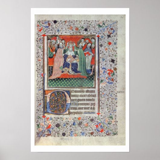 De kruising van Henry VI (1421-71) in Westminster, Poster (Voorkant)