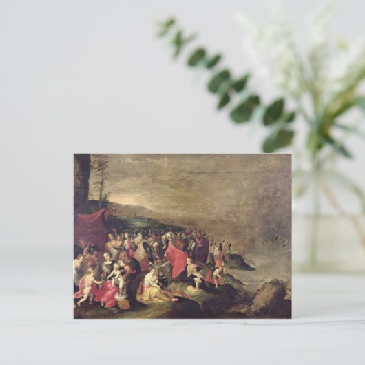 De kruising van het Rode Zee Briefkaart (Staand voorkant)