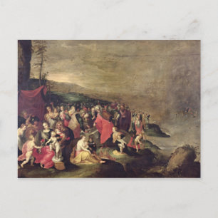 De kruising van het Rode Zee Briefkaart