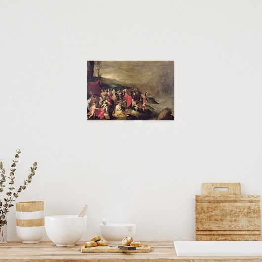 De kruising van het Rode Zee Poster (Keuken)