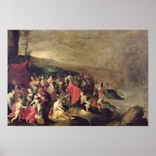 De kruising van het Rode Zee Poster