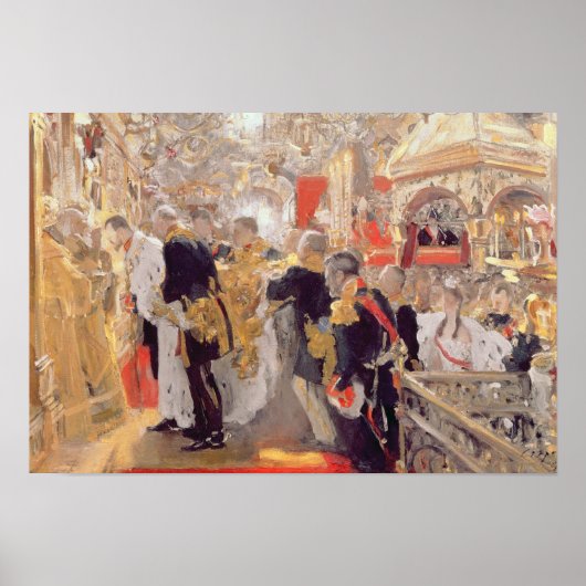 De kruising van keizer Nicholas II Poster (Voorkant)