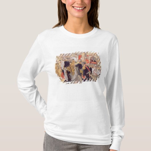 De kruising van keizer Nicholas II T-shirt (Voorkant)