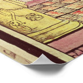 De kruising van Montezuma II Poster (Hoek)