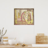 De kruising van Montezuma II Poster (Keuken)