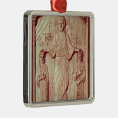 De kruising van Otto II en Theofrano Metalen Ornament (Rechts)