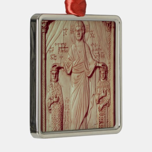 De kruising van Otto II en Theofrano Metalen Ornament (Rechts)