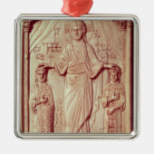 De kruising van Otto II en Theofrano Metalen Ornament (Voorkant)