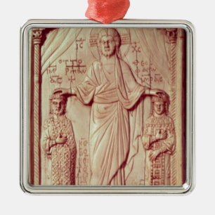 De kruising van Otto II en Theofrano Metalen Ornament