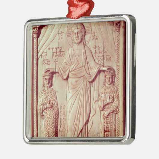 De kruising van Otto II en Theofrano Metalen Ornament (Links)