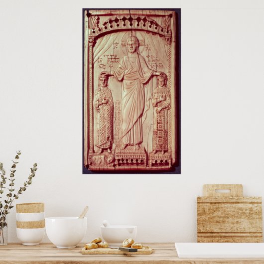 De kruising van Otto II en Theofrano Poster (Keuken)