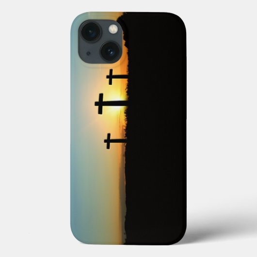 De kruisingen van de kroonkalk bij zonsondergang Case-Mate iPhone case (Achterkant)