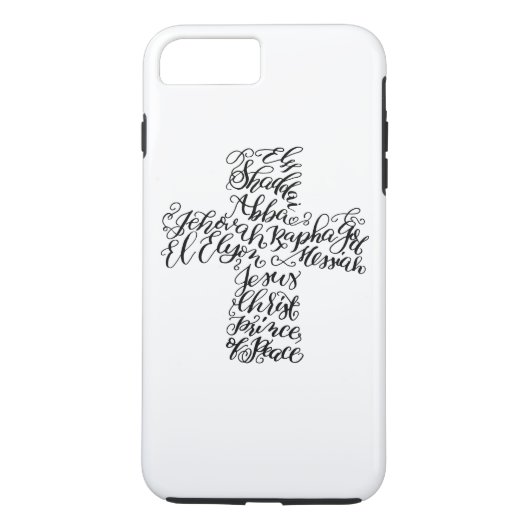De kruiskalligrafie Case-Mate iPhone case (Achterkant)