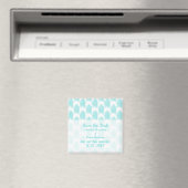 De Kruispijlen van Turquoise sparen de Magnet van  (Insitu (Vaatwasser))