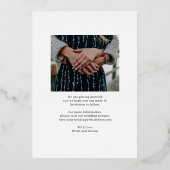 De kruiste FOLIE van de Weg Bieden sparen de Kaart (Achterkant)