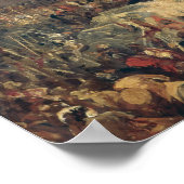 De kruisvaarders voor Jeruzalem Poster (Hoek)