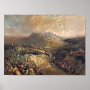 De kruisvaarders voor Jeruzalem Poster