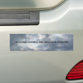 DE KRUISWAARDEN ZIJN ANGELS IN DISGUISIE BUMPERSTICKER (Op auto)