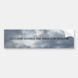DE KRUISWAARDEN ZIJN ANGELS IN DISGUISIE BUMPERSTICKER