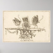 De kruiwagen, in of na 1756 poster (Voorkant)