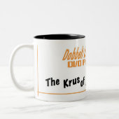 De Krus of Awesomeness Tweekleurige Koffiemok (Links)