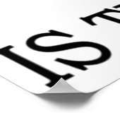 De Krusty Krab Pizza Poster (Hoek)