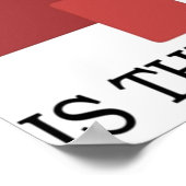 De Krusty Krab Pizza Poster (Hoek)